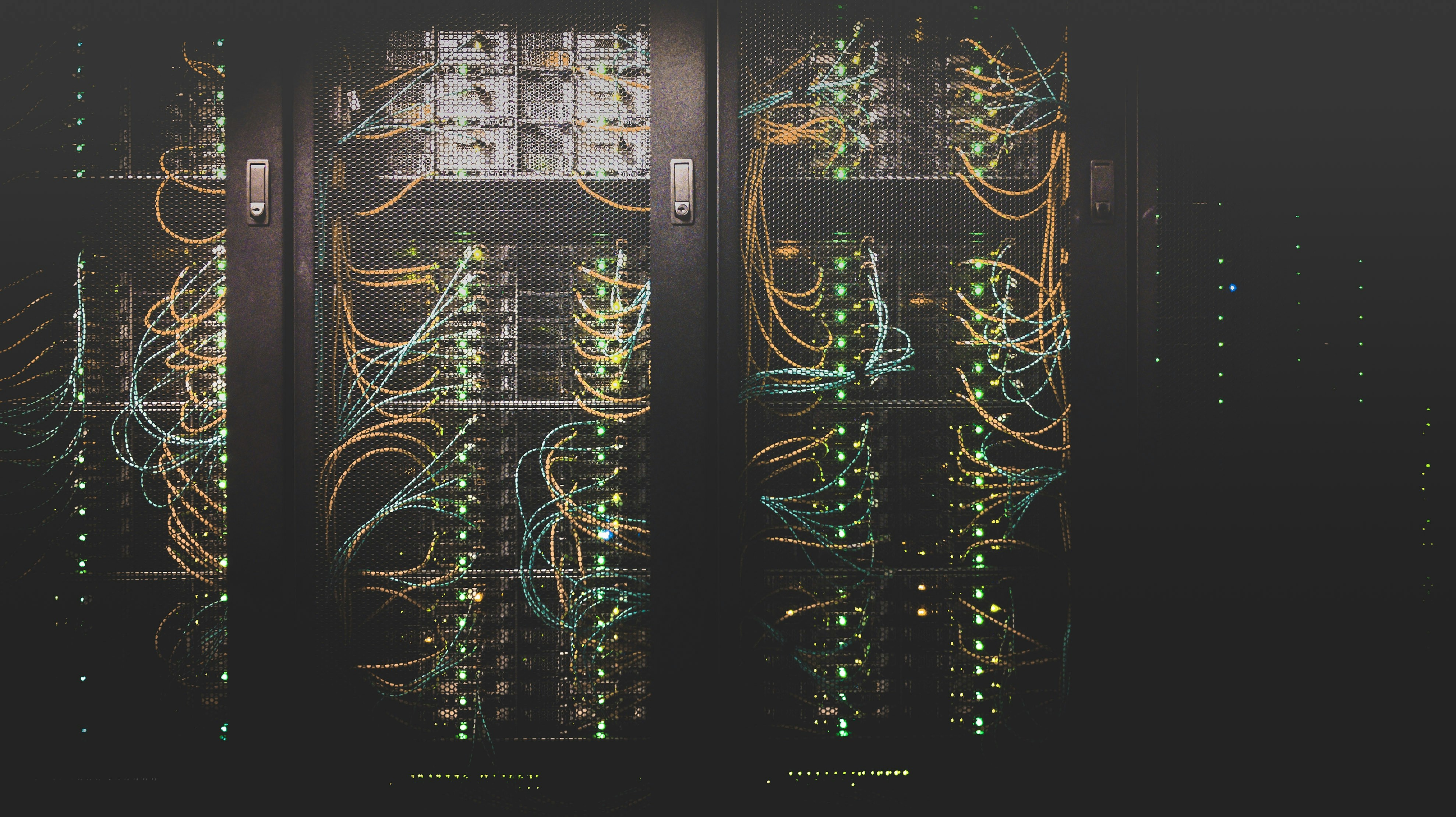Serverraum und Dateninfrastruktur